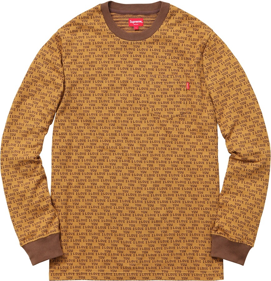 I Love You Jacquard L/S Top view 2